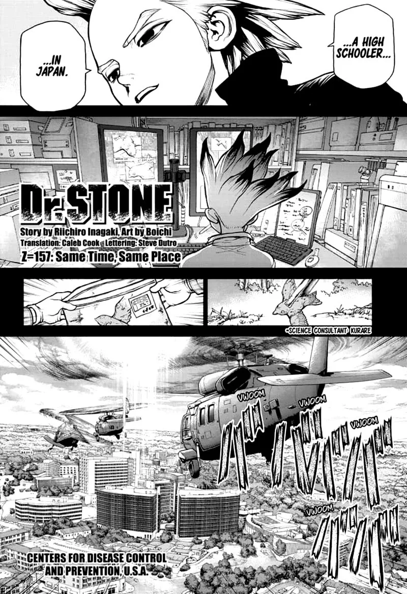 Dr. Stone Chapter 157 page 2