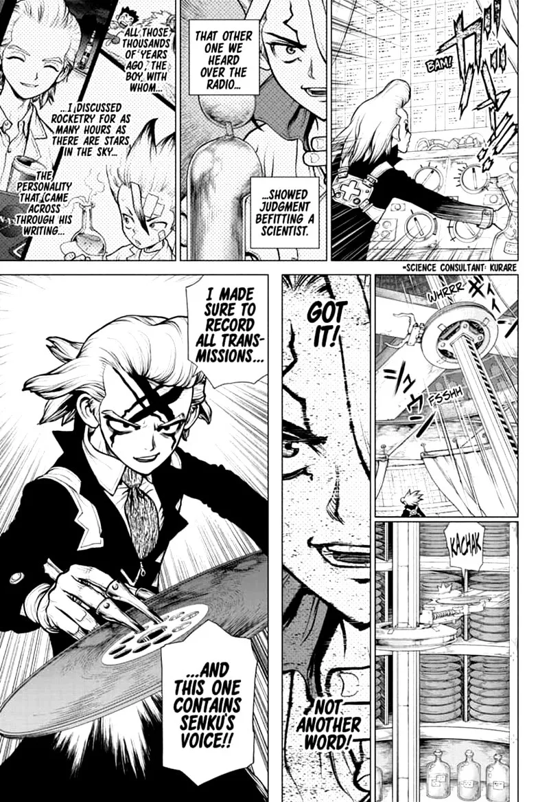 Dr. Stone Chapter 159 page 3