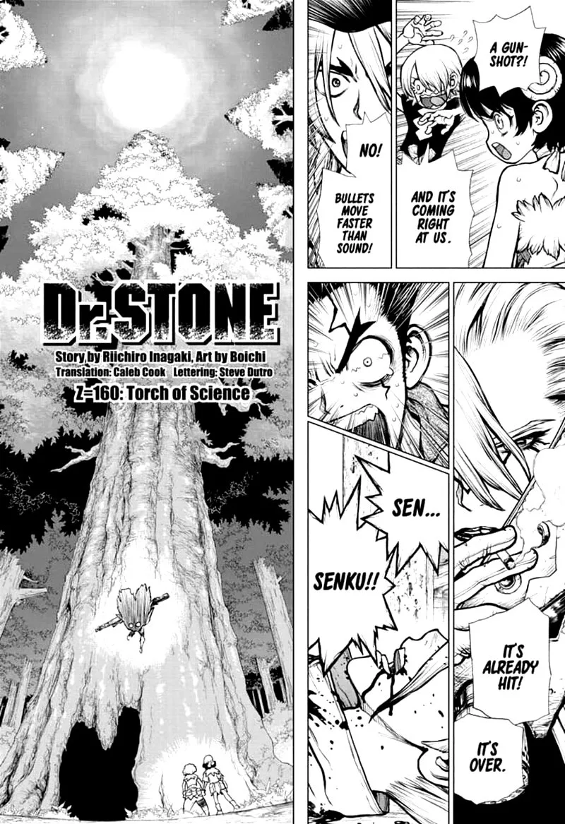 Dr. Stone Chapter 160 page 2