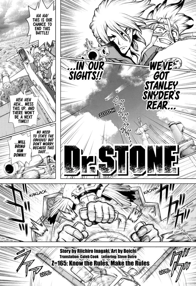 Dr. Stone Chapter 165 page 1