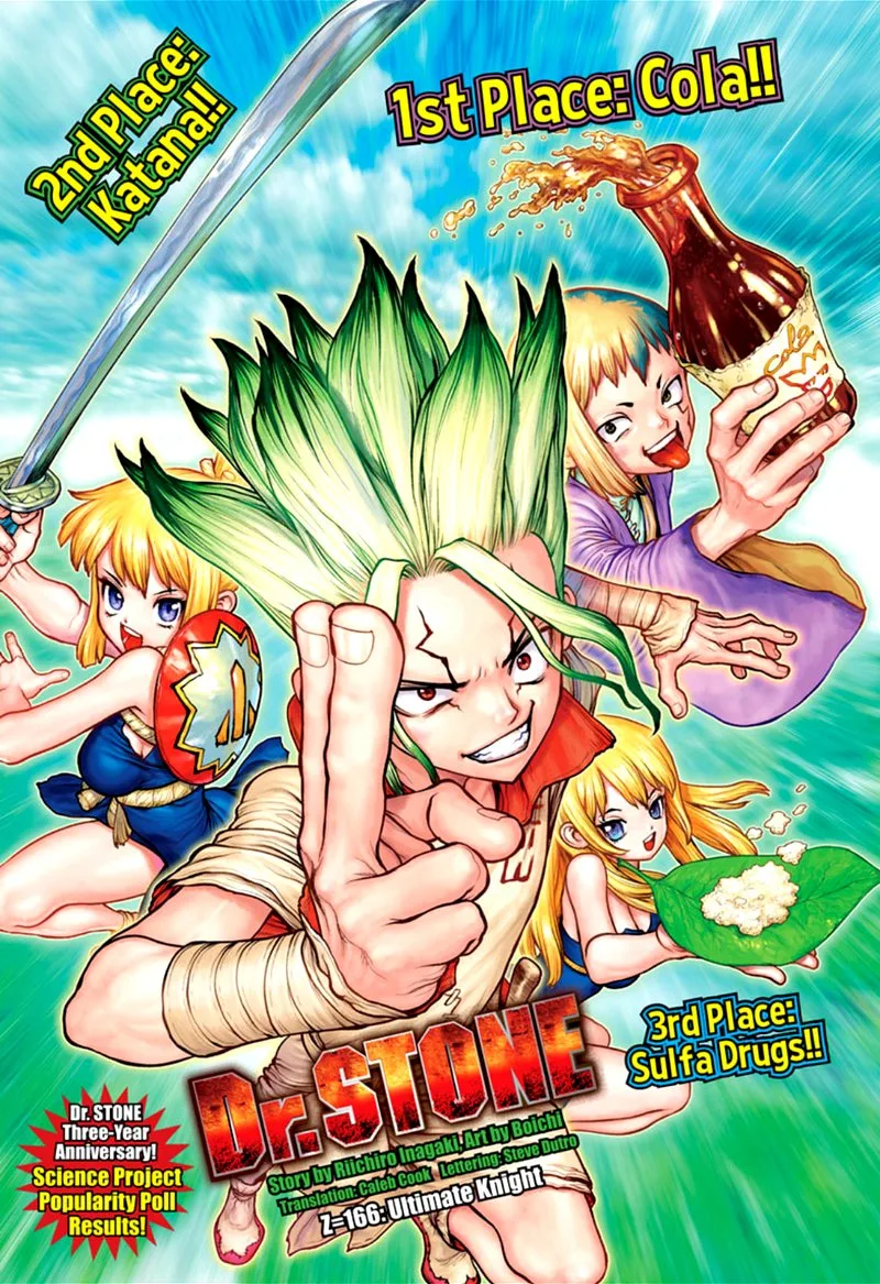Dr. Stone Chapter 166 page 1