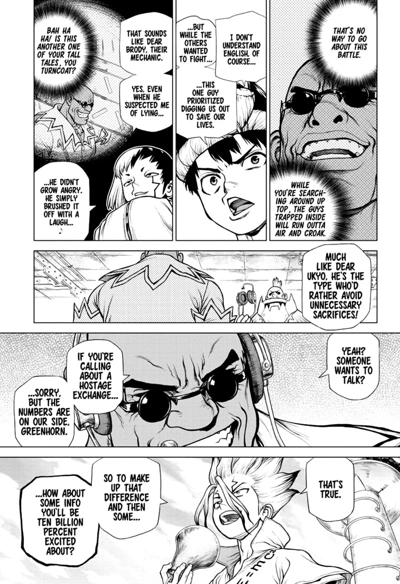 Dr. Stone Chapter 168 page 16