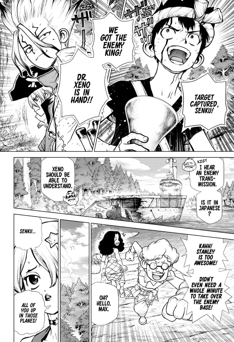 Dr. Stone Chapter 168 page 2