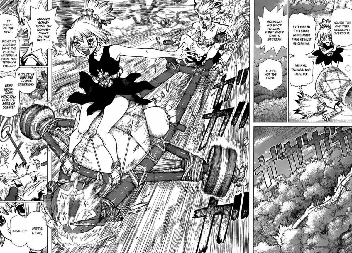 Dr. Stone Chapter 17 page 8