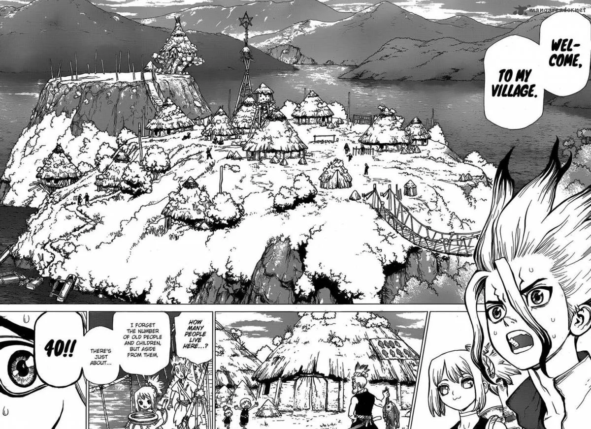 Dr. Stone Chapter 17 page 9