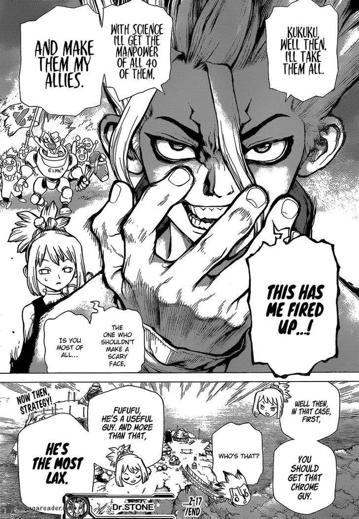 Dr. Stone Chapter 17 page 19