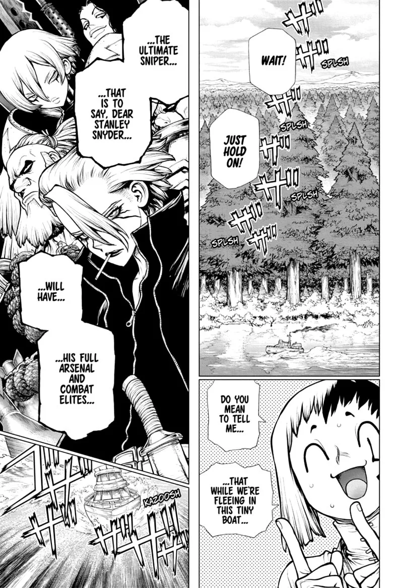 Dr. Stone Chapter 170 page 1