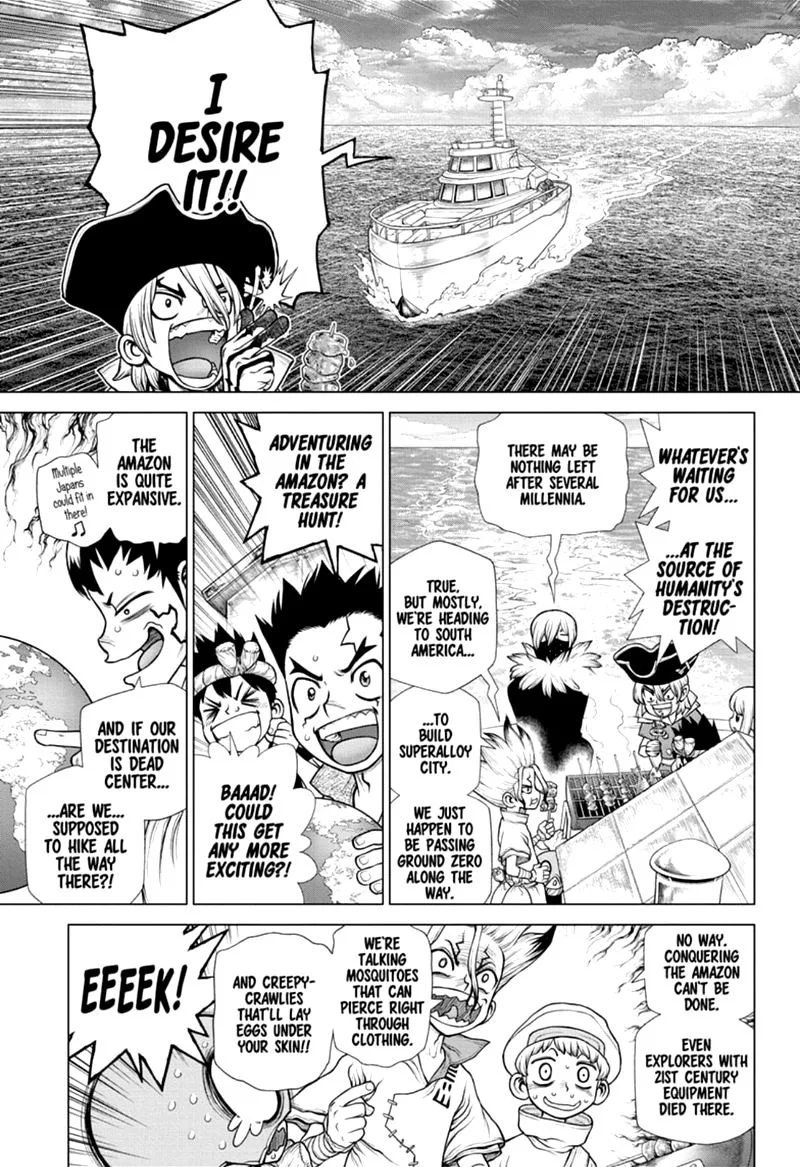 Dr. Stone Chapter 172 page 3