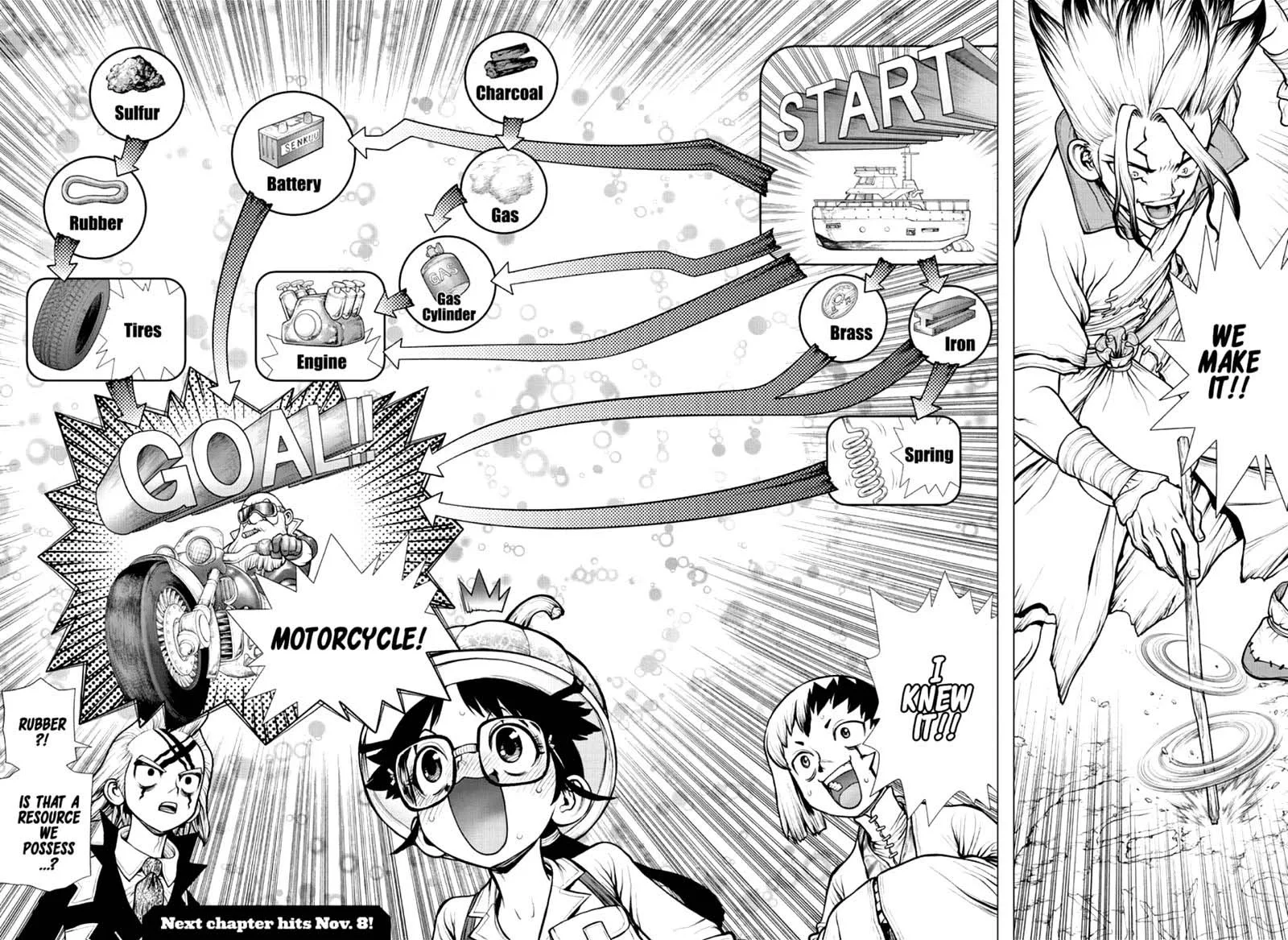 Dr. Stone Chapter 172 page 20
