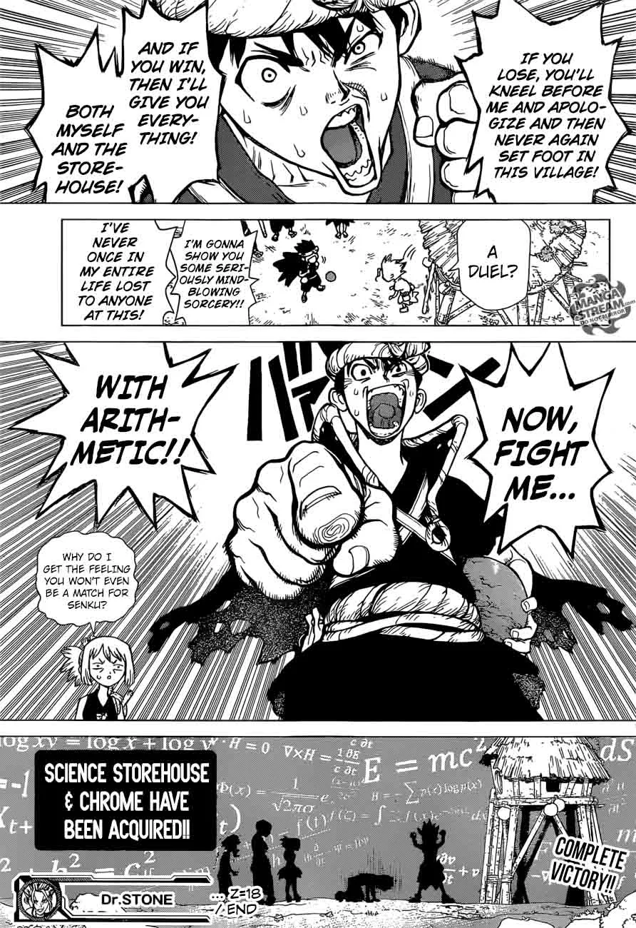 Dr. Stone Chapter 18 page 18