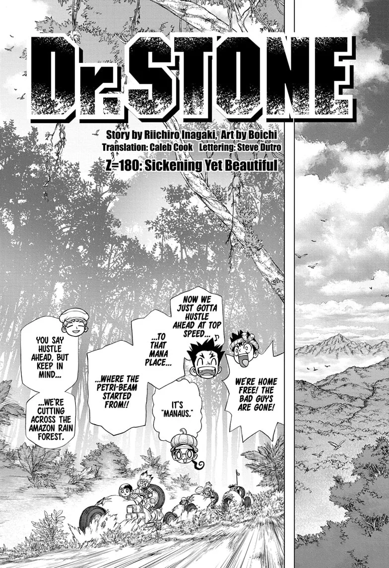 Dr. Stone Chapter 180 page 3