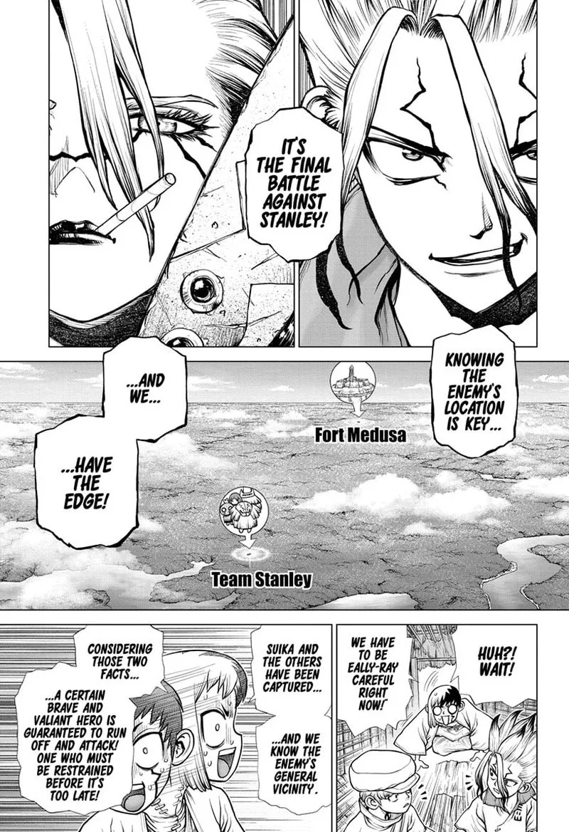 Dr. Stone Chapter 187 page 1