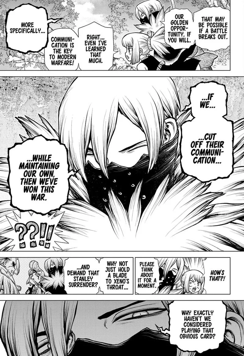 Dr. Stone Chapter 187 page 10