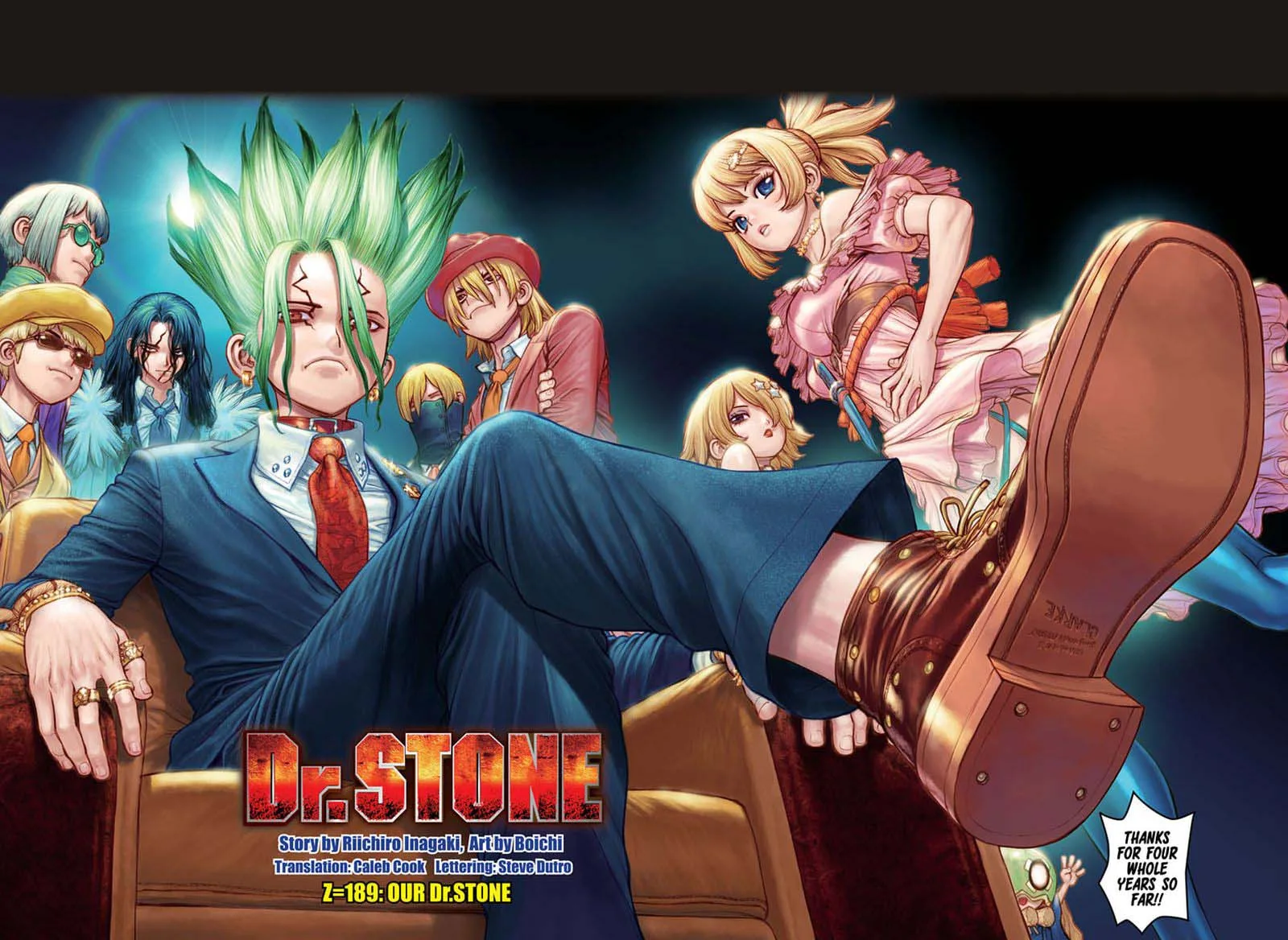 Dr. Stone Chapter 189 page 2