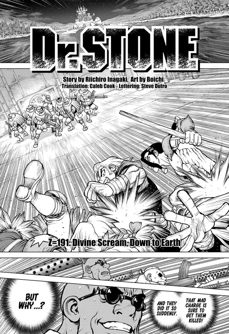 Dr. Stone Chapter 191 page 1