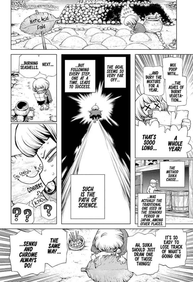 Dr. Stone Chapter 196 page 10