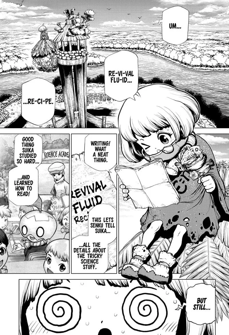 Dr. Stone Chapter 196 page 3