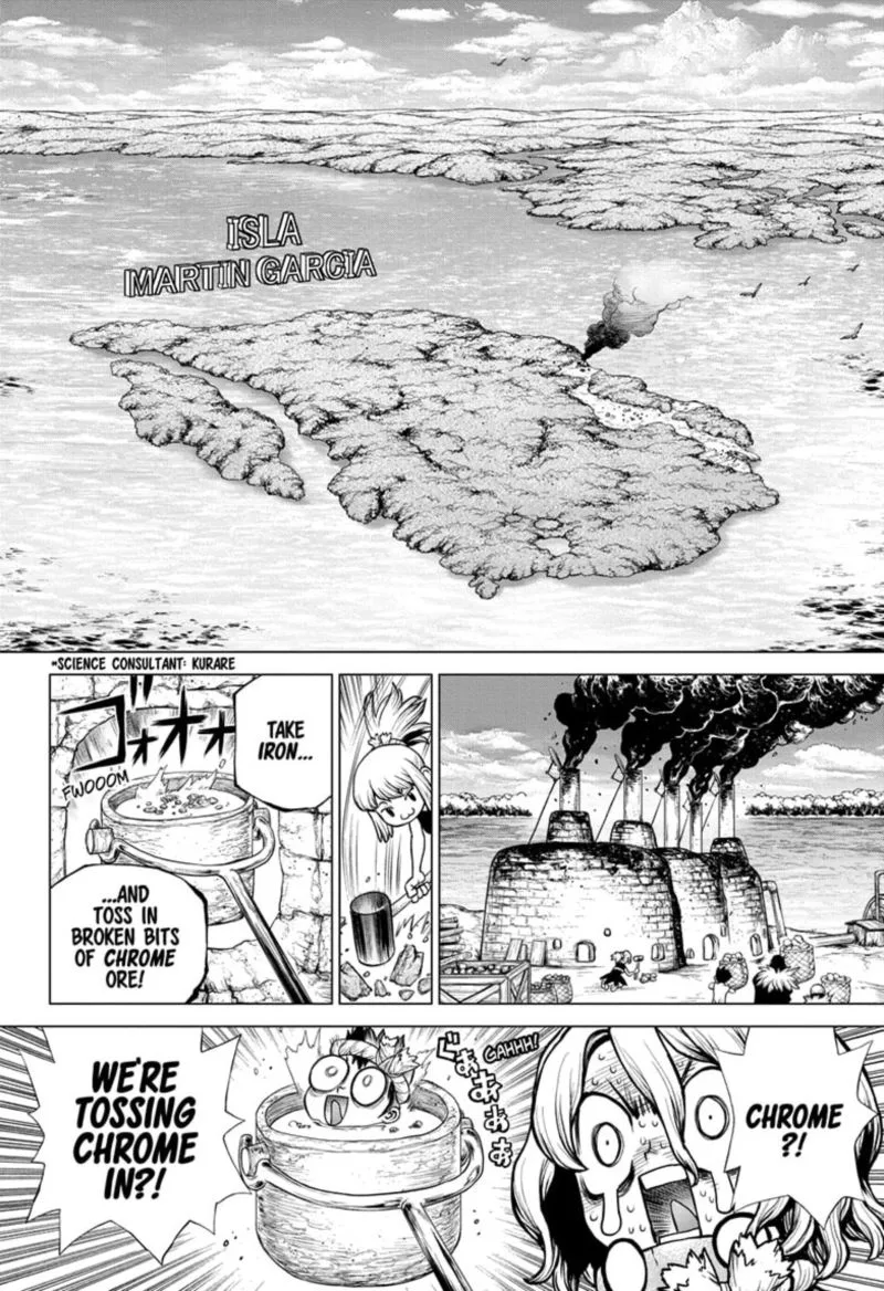 Dr. Stone Chapter 199 page 8