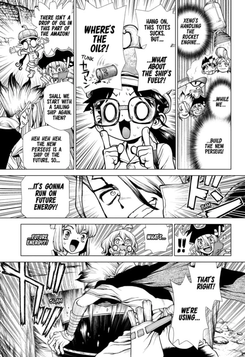 Dr. Stone Chapter 200 page 1