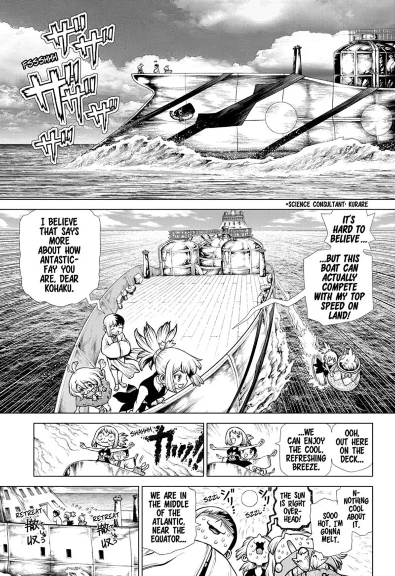 Dr. Stone Chapter 201 page 3