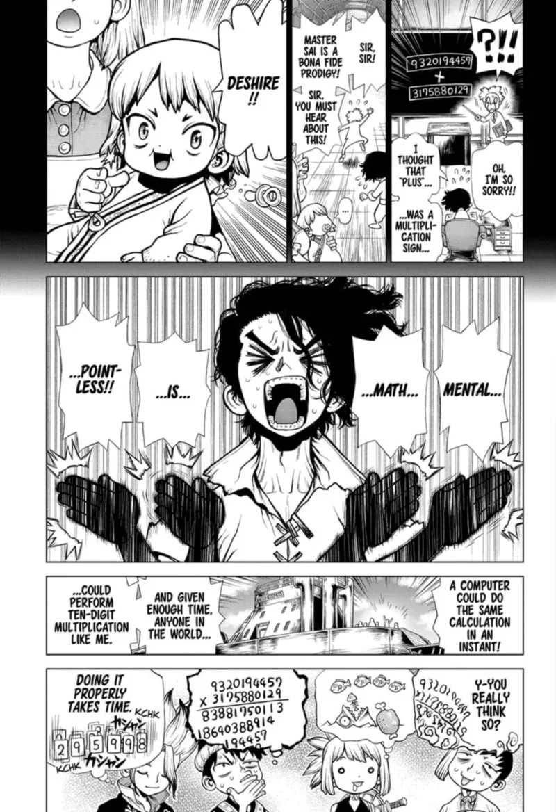 Dr. Stone Chapter 205 page 3