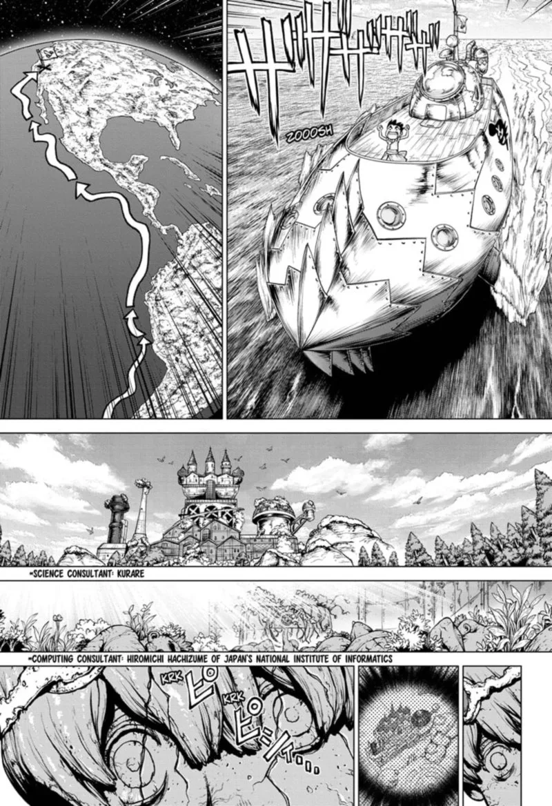 Dr. Stone Chapter 206 page 3