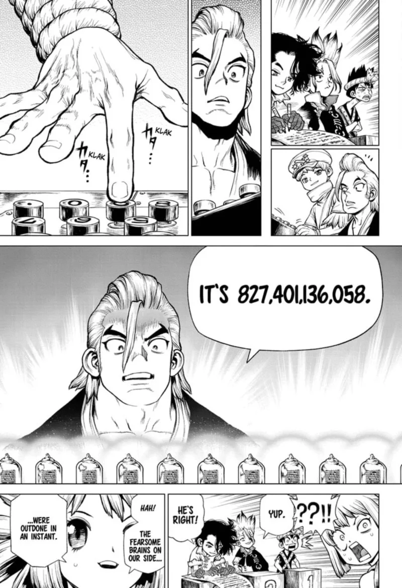 Dr. Stone Chapter 208 page 14