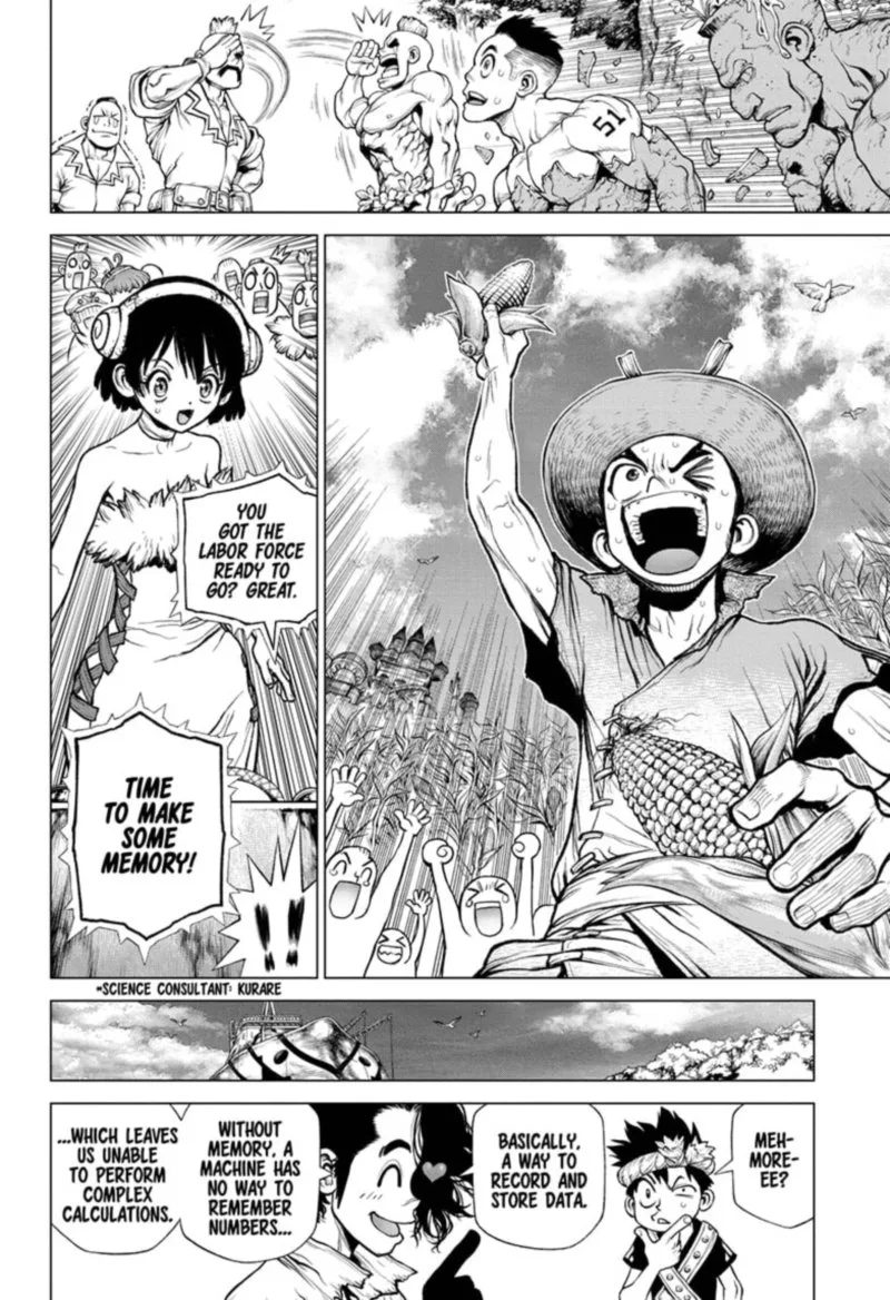 Dr. Stone Chapter 208 page 4