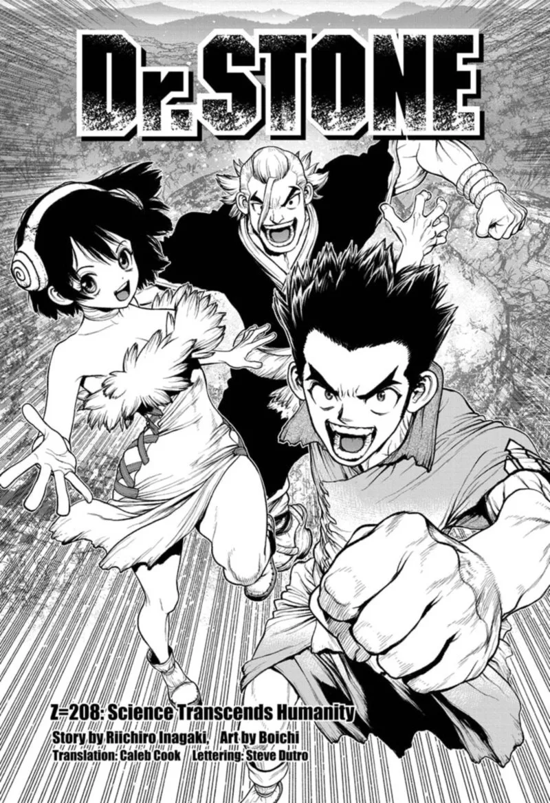 Dr. Stone Chapter 208 page 1