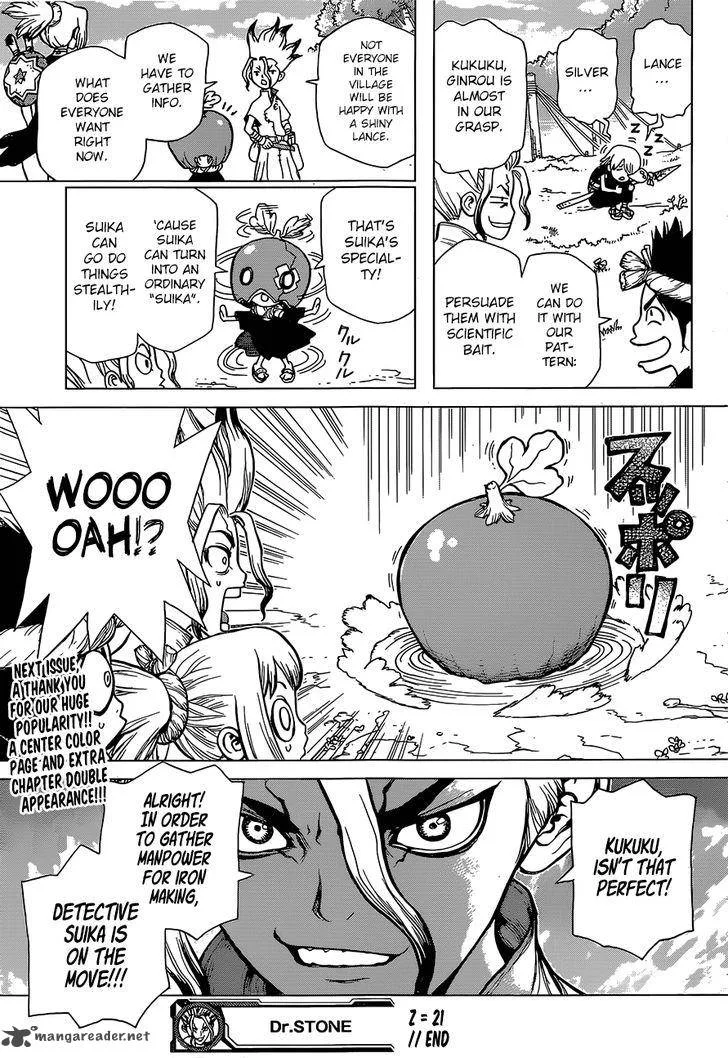 Dr. Stone Chapter 21 page 19