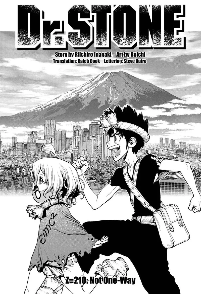 Dr. Stone Chapter 210 page 1