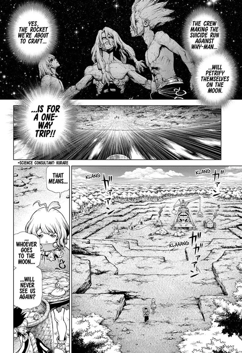 Dr. Stone Chapter 210 page 2