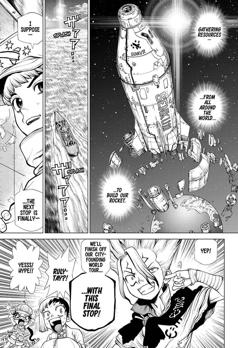 Dr. Stone Chapter 211 page 1