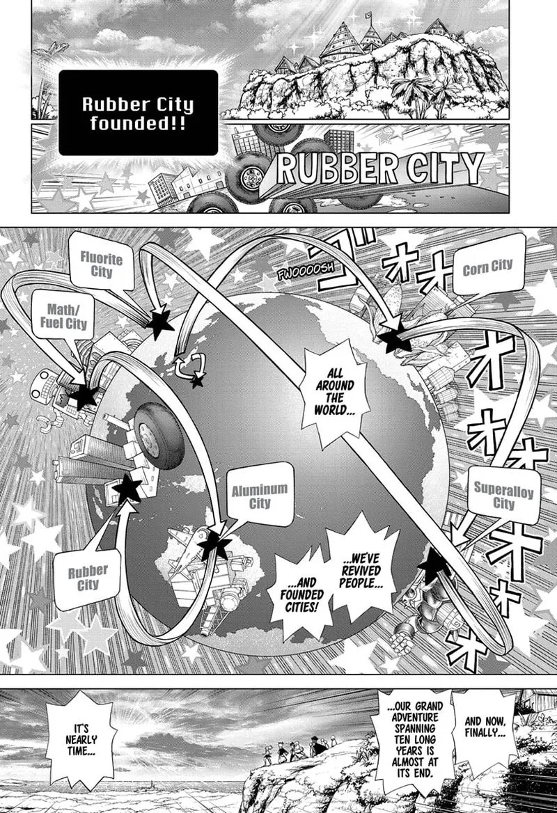 Dr. Stone Chapter 211 page 3