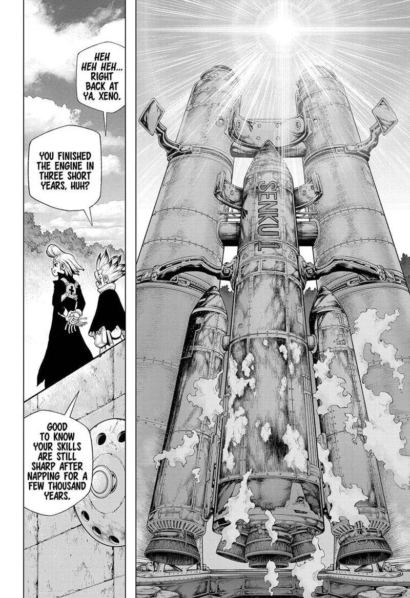 Dr. Stone Chapter 215 page 10