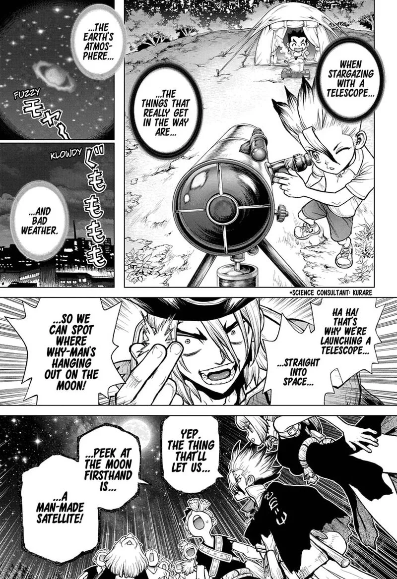 Dr. Stone Chapter 215 page 1