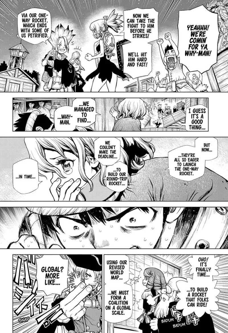 Dr. Stone Chapter 217 page 2