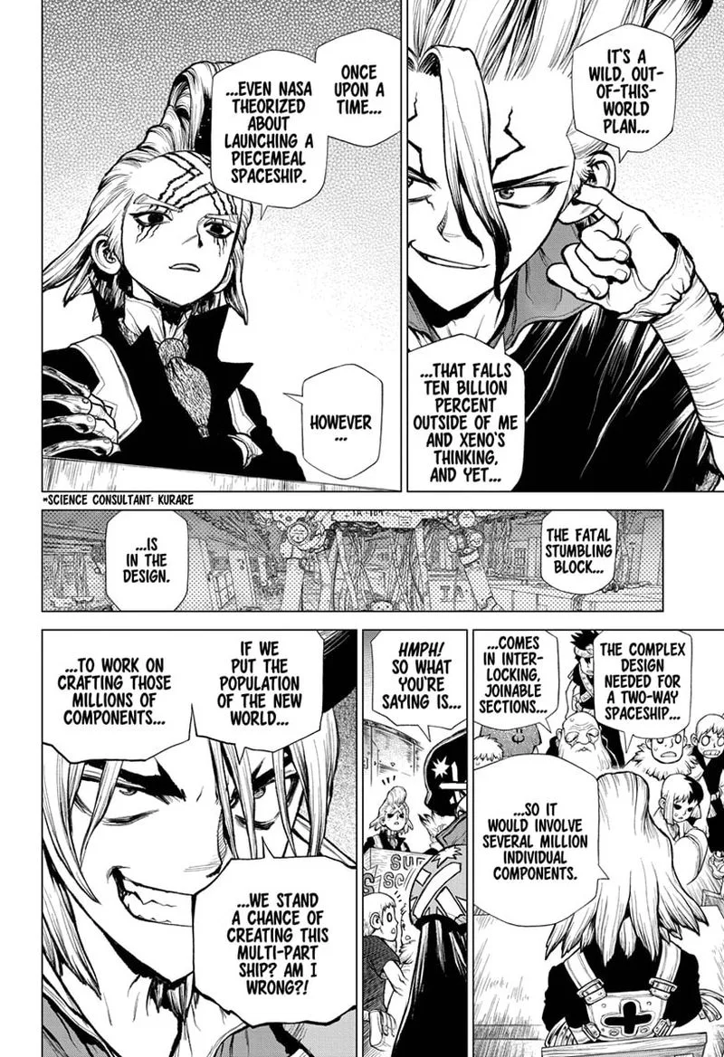 Dr. Stone Chapter 217 page 9