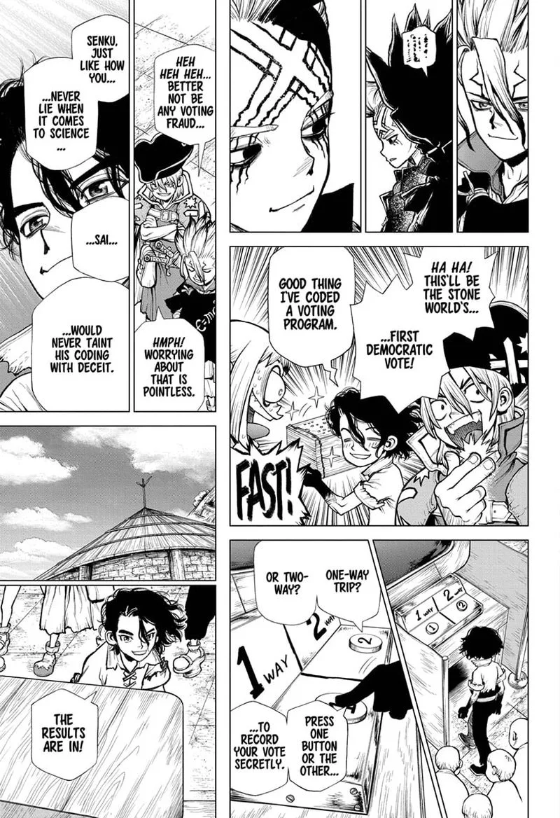 Dr. Stone Chapter 217 page 12