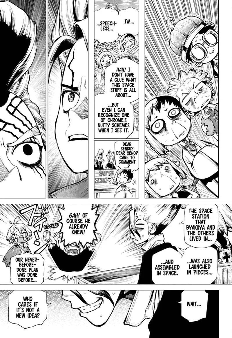 Dr. Stone Chapter 217 page 8