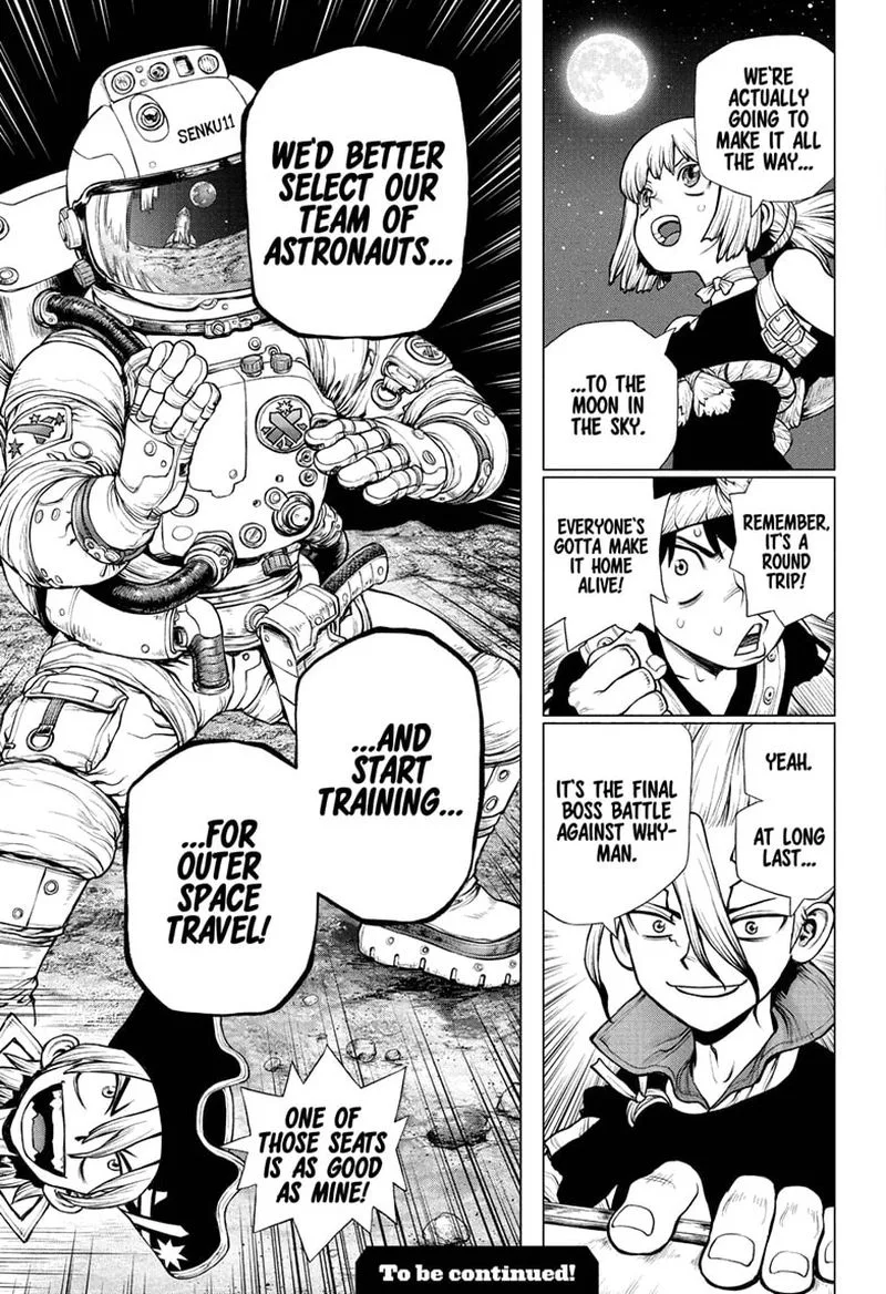 Dr. Stone Chapter 218 page 17