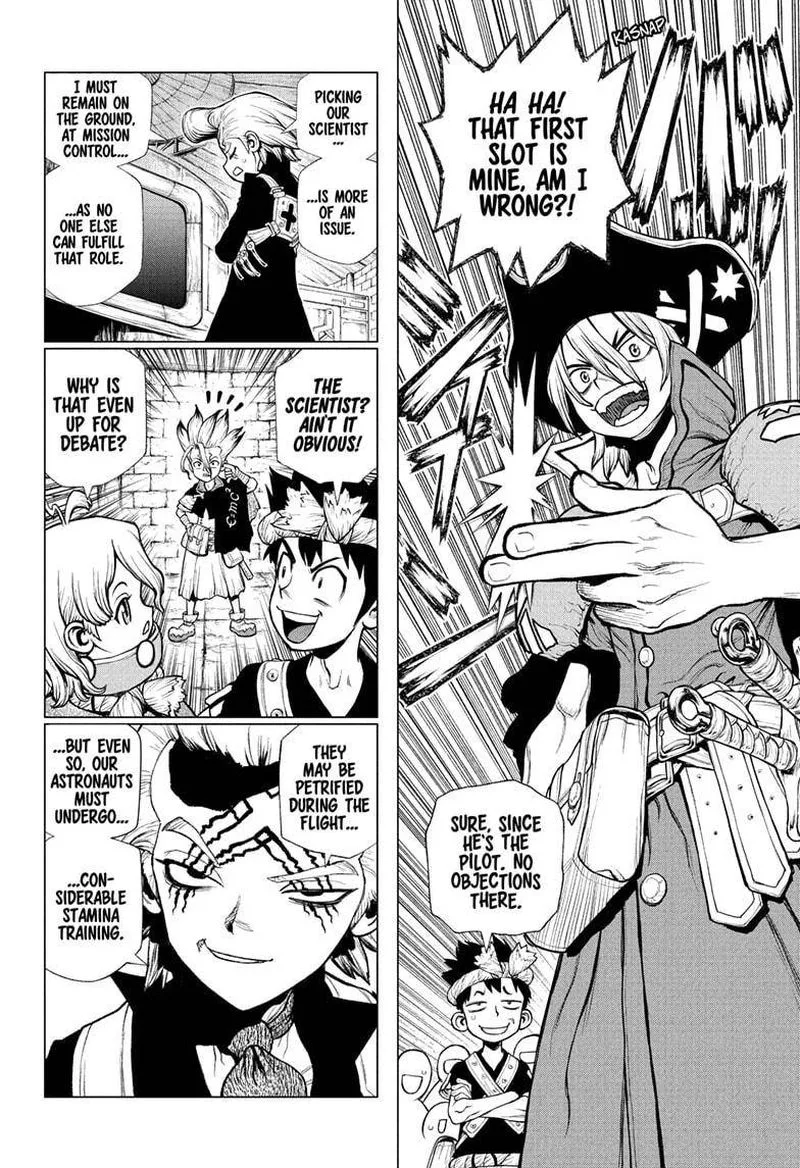 Dr. Stone Chapter 219 page 4
