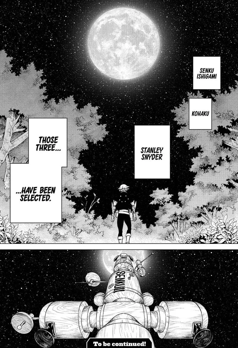 Dr. Stone Chapter 221 page 18