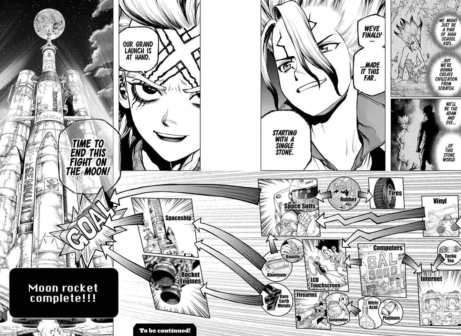 Dr. Stone Chapter 222 page 17