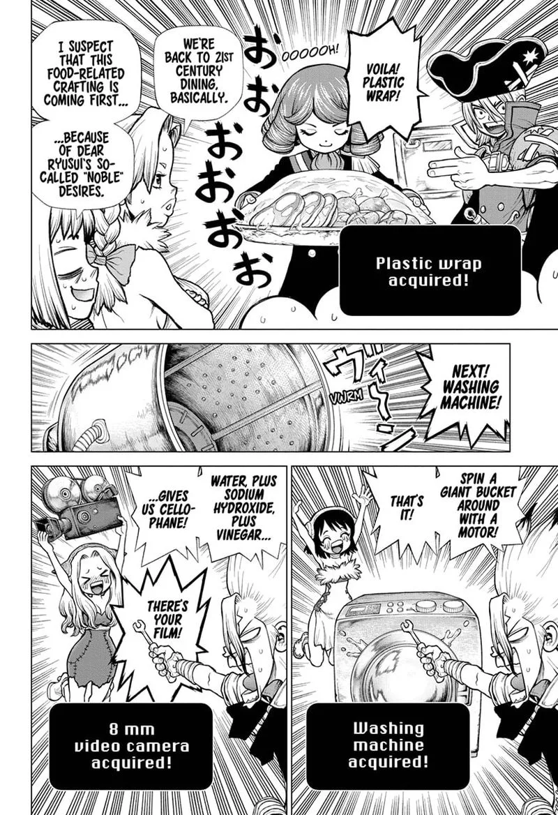 Dr. Stone Chapter 222 page 8