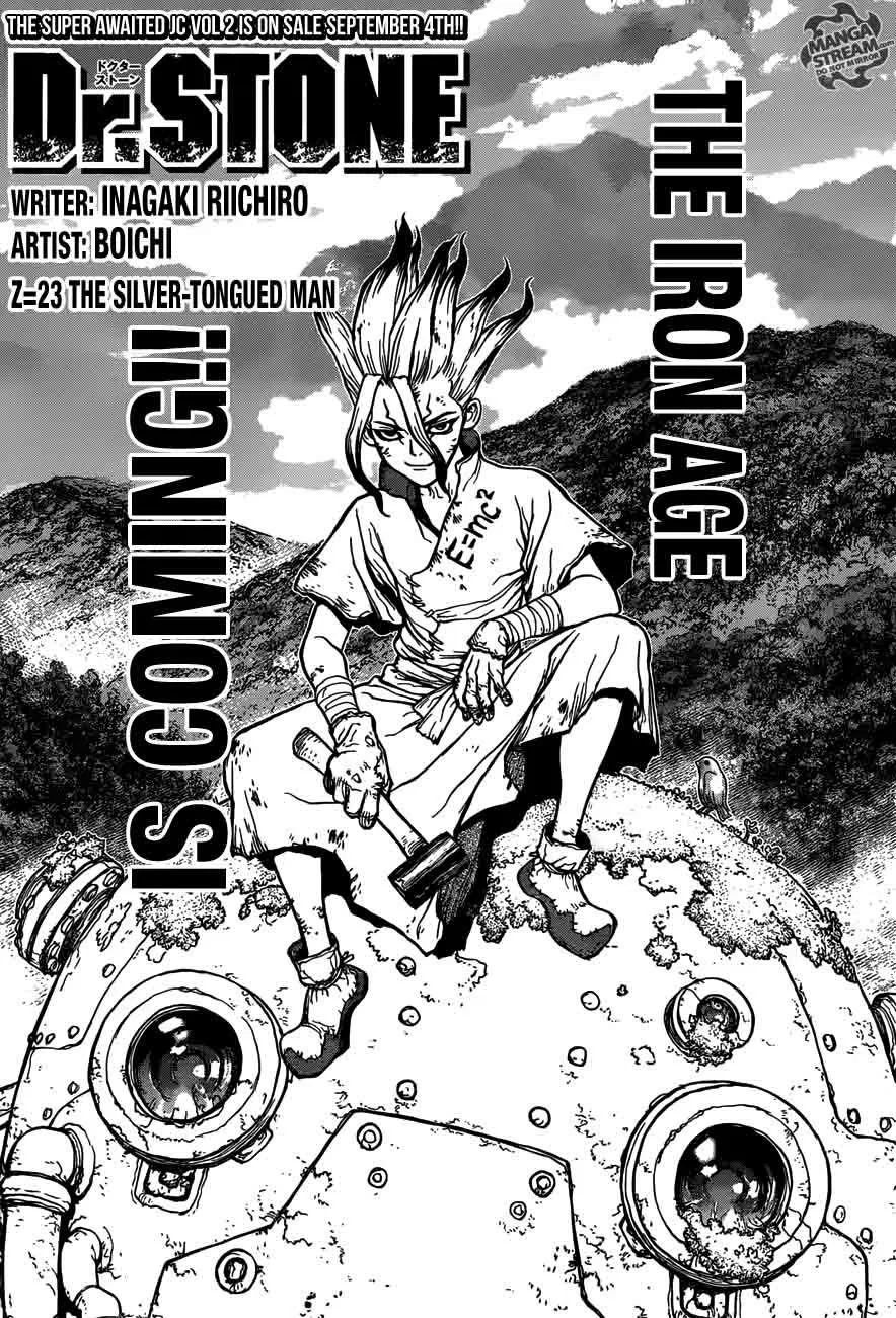 Dr. Stone Chapter 23 page 1