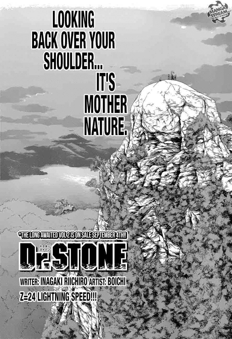 Dr. Stone Chapter 24 page 1