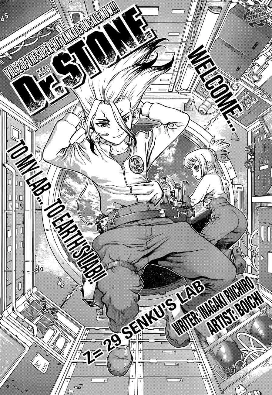 Dr. Stone Chapter 29 page 1