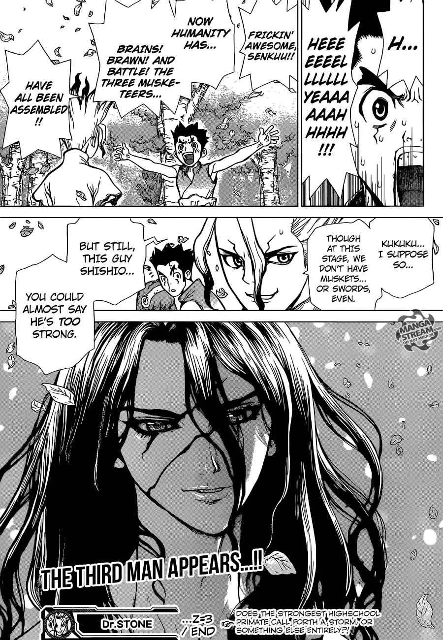 Dr. Stone Chapter 3 page 20