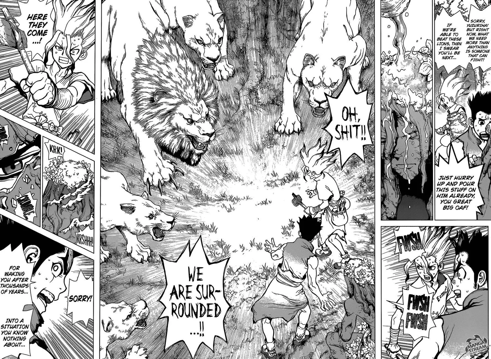 Dr. Stone Chapter 3 page 14